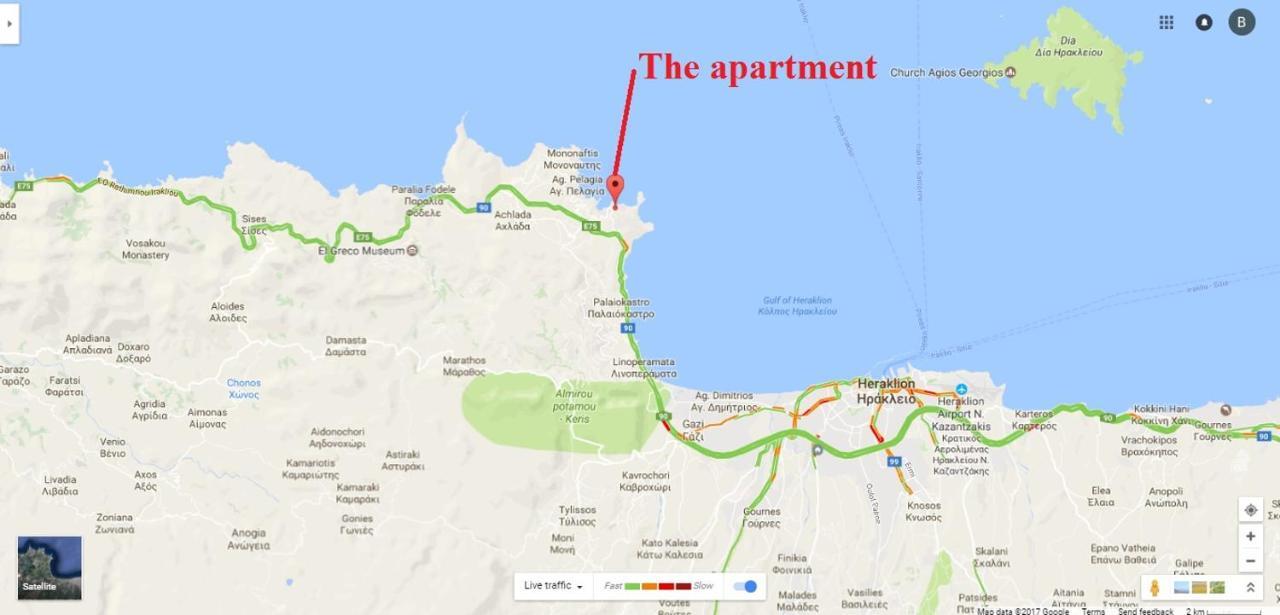 דירות אגיה פלגיה קיתירה Cretan Experiences מראה חיצוני תמונה